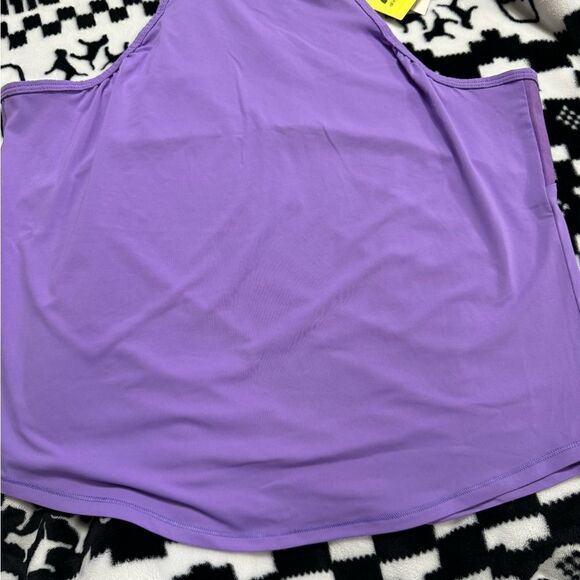 All in Motion Sprint Free High Neck Athletic‎ Tank in Violet - Picture 2 of 3